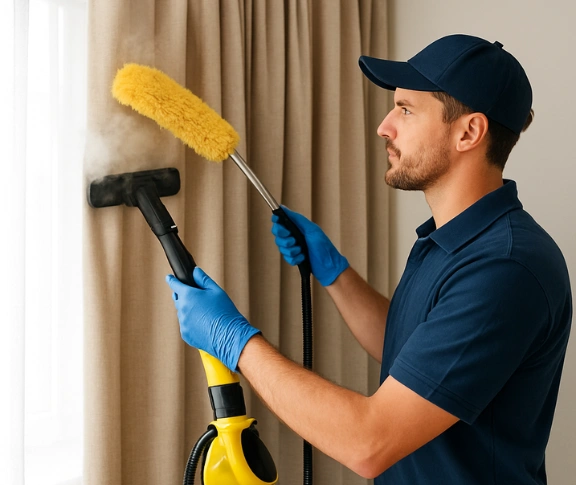 Trusted drapes cleaning technician Matty Curtain Cleaning fairfield-vic QLD
