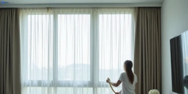 Delicate sheer drape cleaning fairfield-vic Matty Curtain Cleaning
